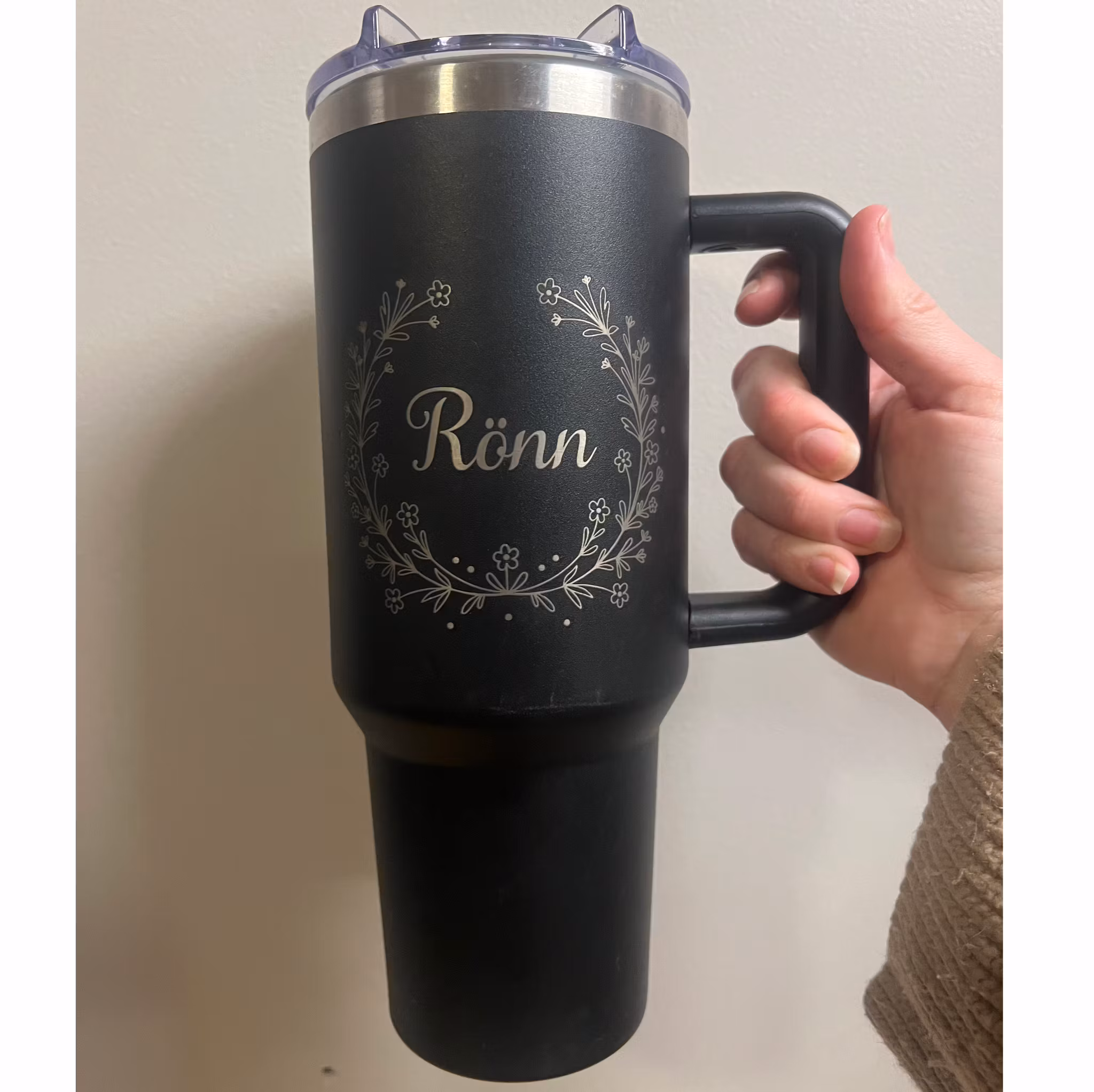 Stor tumblermugg Tvåfärgad skimmer