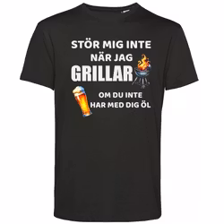 T-shirt Grillar Öl