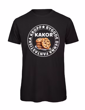 T-shirt Kakor byggde denna fantastiska kropp