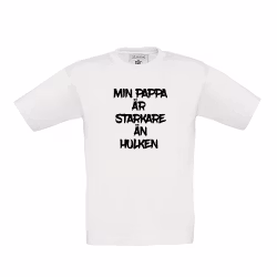 Pappa Hulken Storlek 7-8år