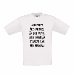 Mamma är starkast Storlek 5-6år