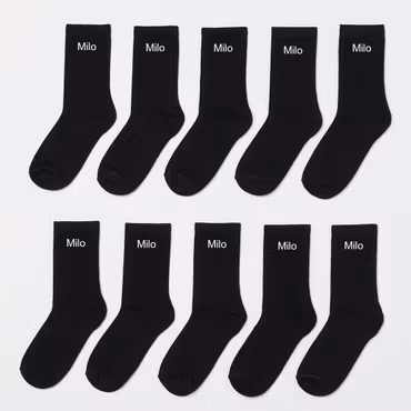 Namnstrumpor 10 pack