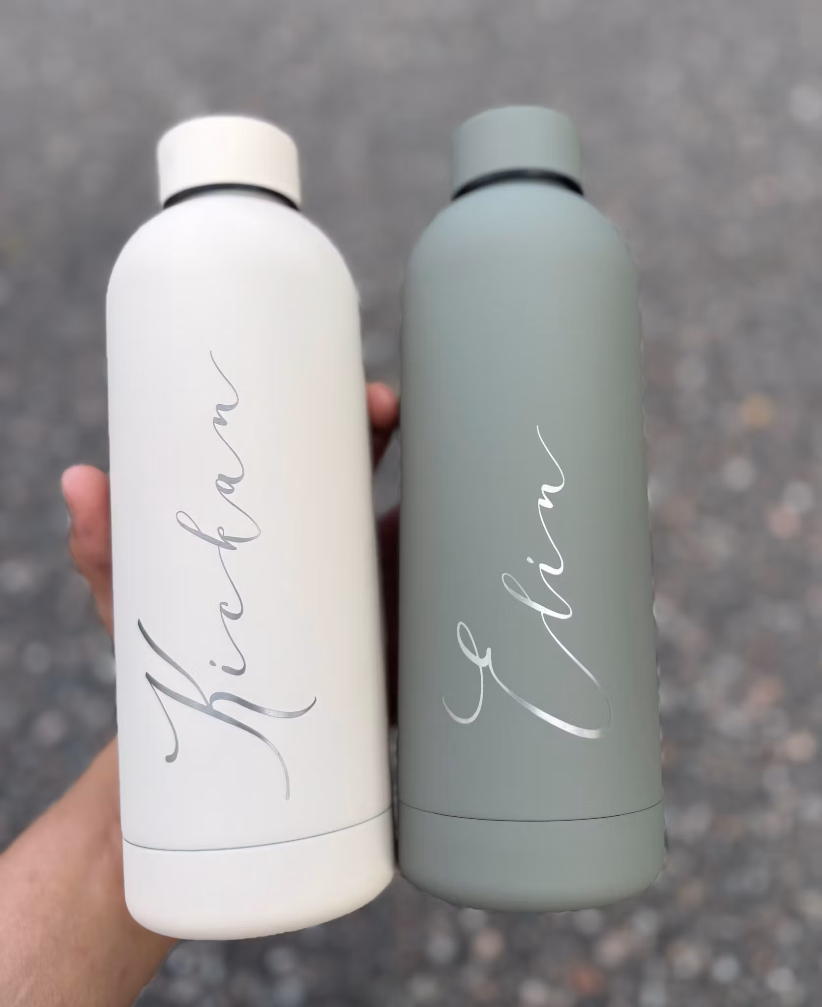 Personlig vattenflaska med namn – 500 ml