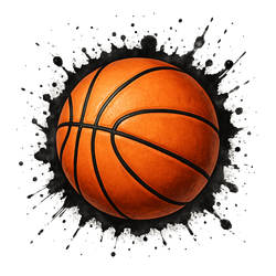 Basketboll till tyg