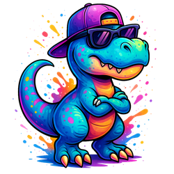 Dinosaurie till tyg