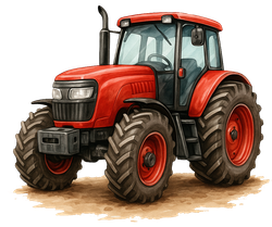 Traktor till tyg