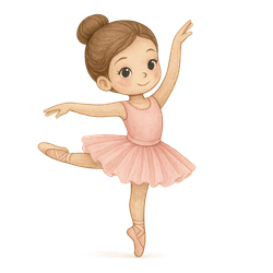 Ballerina till tyg