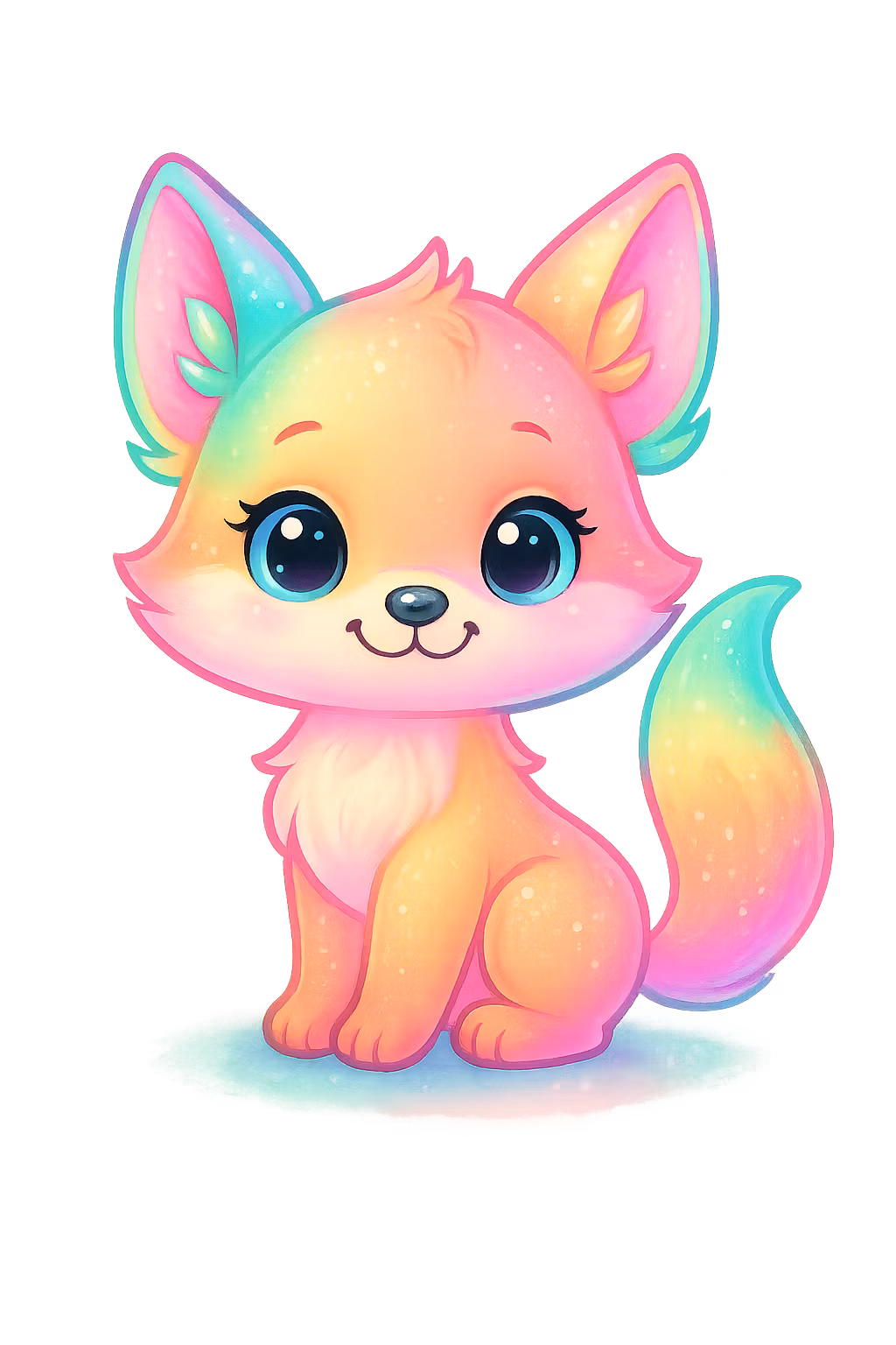 Personlig termos - Färgglada djur