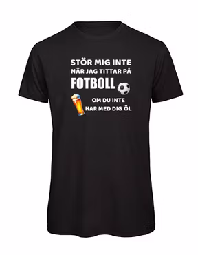 T-shirt – Fotboll & Öl