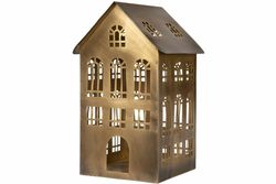 Huslykta Hus Metall Antik Mässing