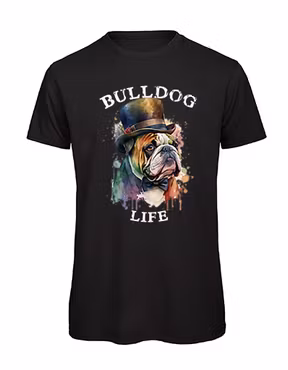 T-shirt Herr – Bulldog life