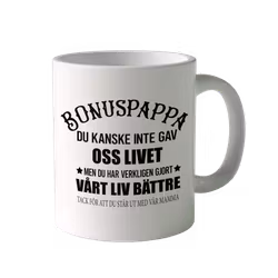 Bonuspappa/mamma Bild & text
