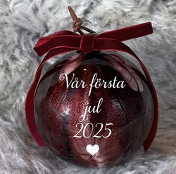 Julkula Lyx Vår första jul