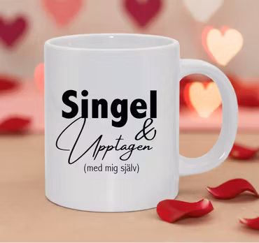 Mugg - Singel & Upptagen (med mig själv)