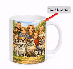 Mugg med egen AI-bild