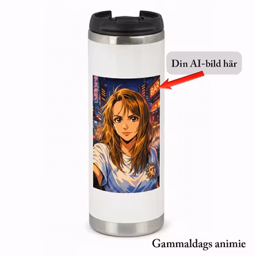 Termosmugg med egen AI-bild