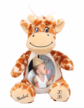 Studentgiraff med eget foto