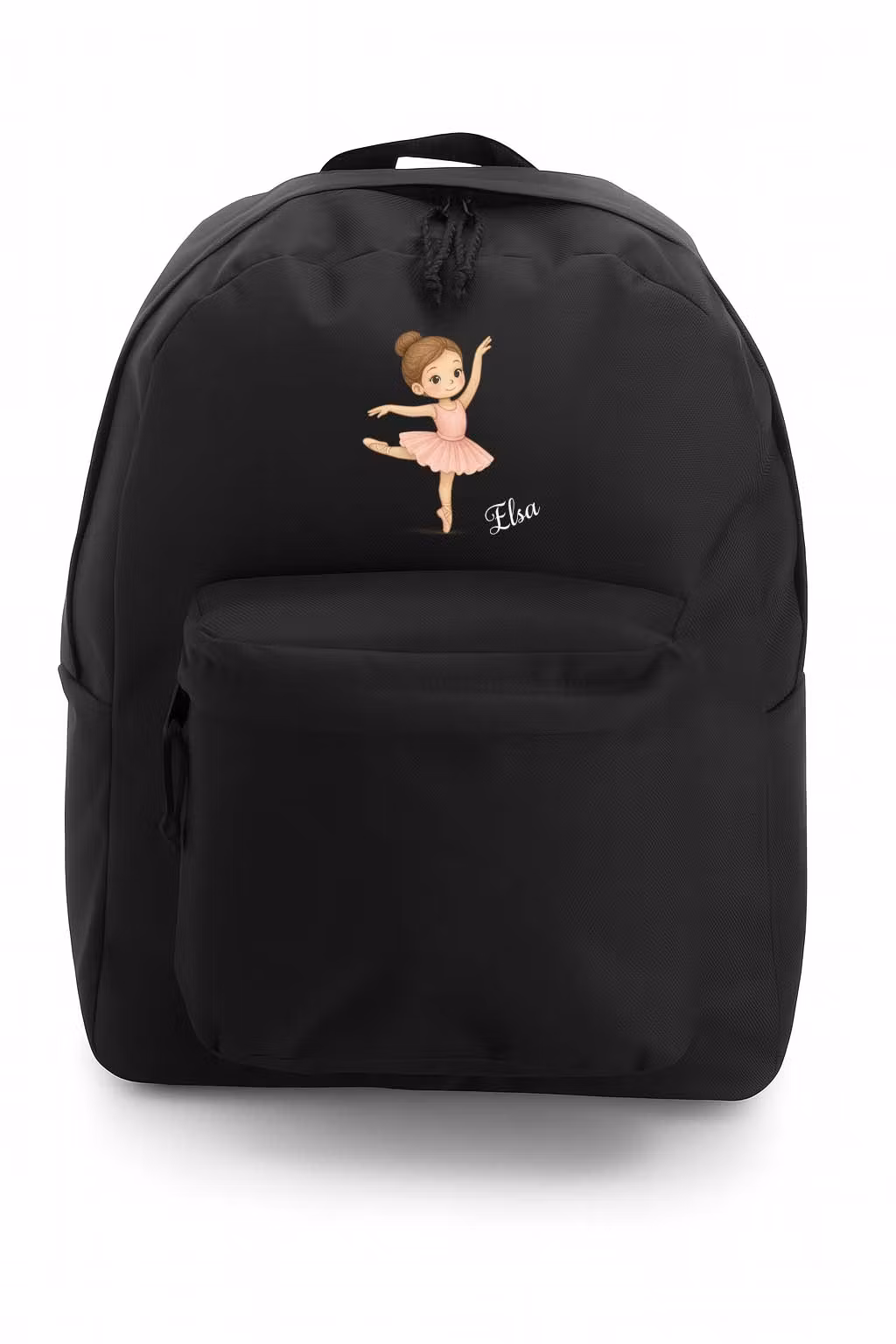 Personlig ryggsäck med ballerina och namn