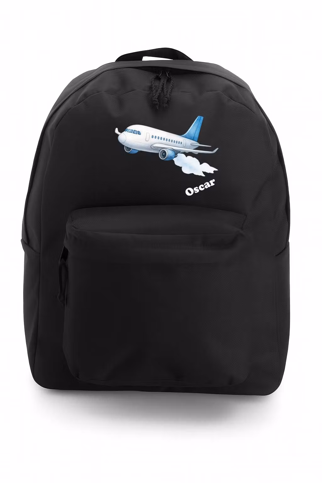 Personlig ryggsäck med flygplan och namn