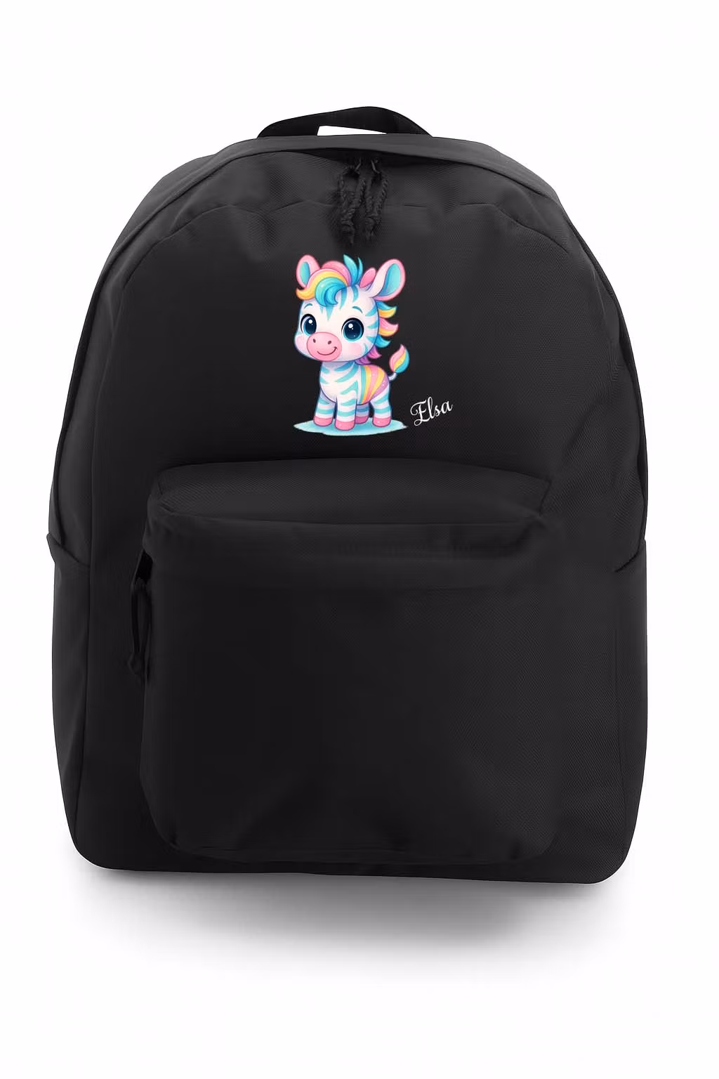 Personlig ryggsäck med zebra och namn