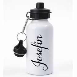 Personlig vattenflaska med namn - Elegant
