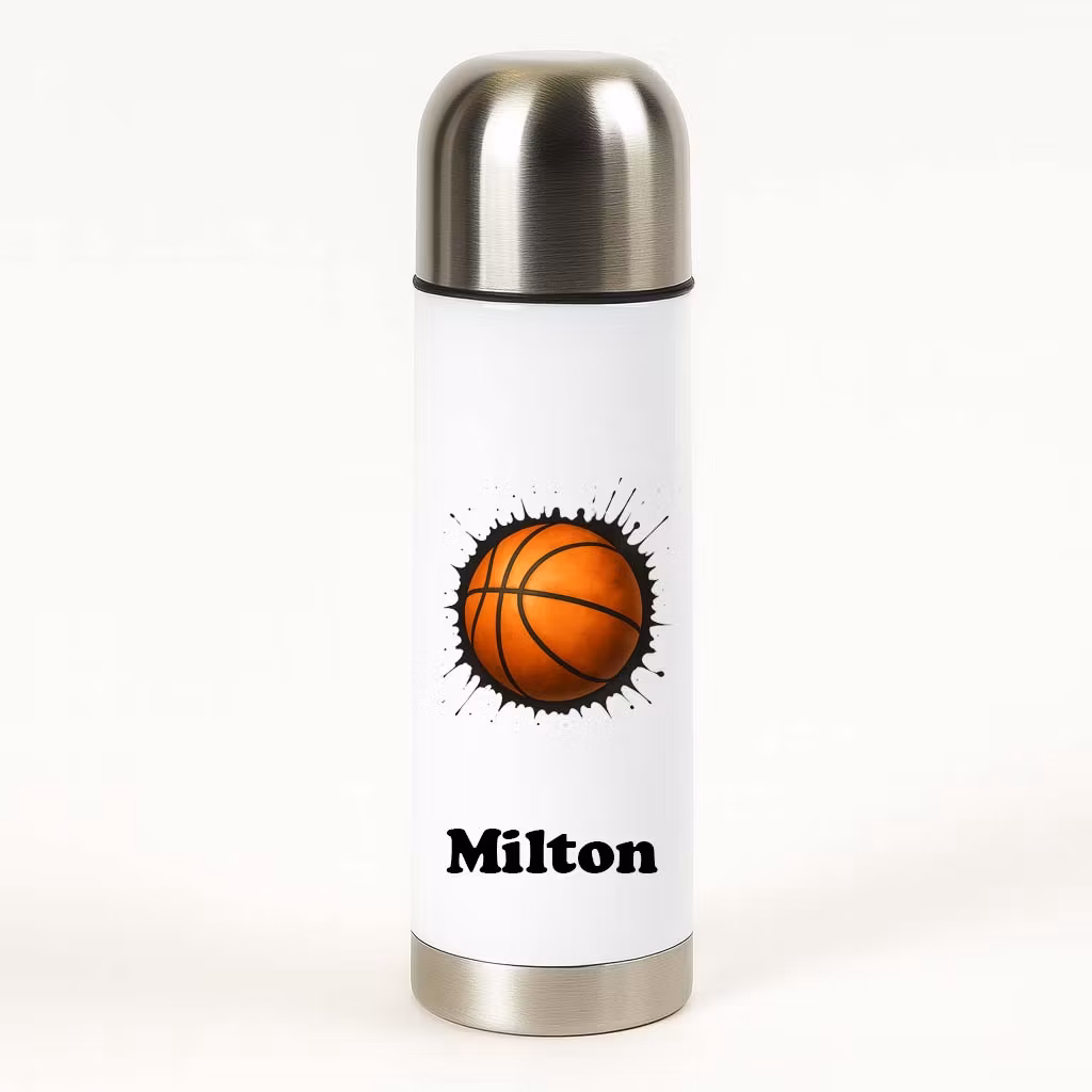 Personlig vattenflaska basket och namn