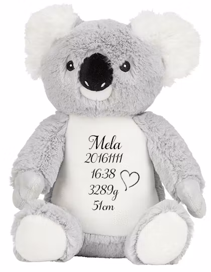 Gosedjurs Koala med födelseinfo