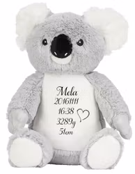 Gosedjurs Koala med födelseinfo