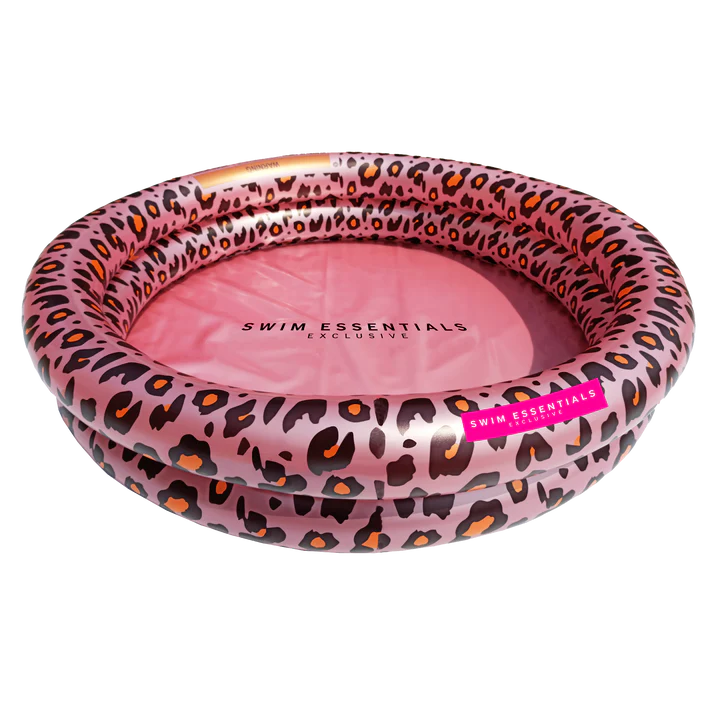 Pool 100cm Leopard Rosa