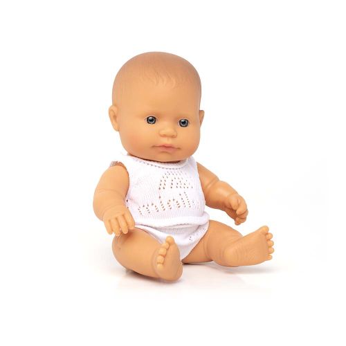 Baby Doll Caucasian Boy 21 cm