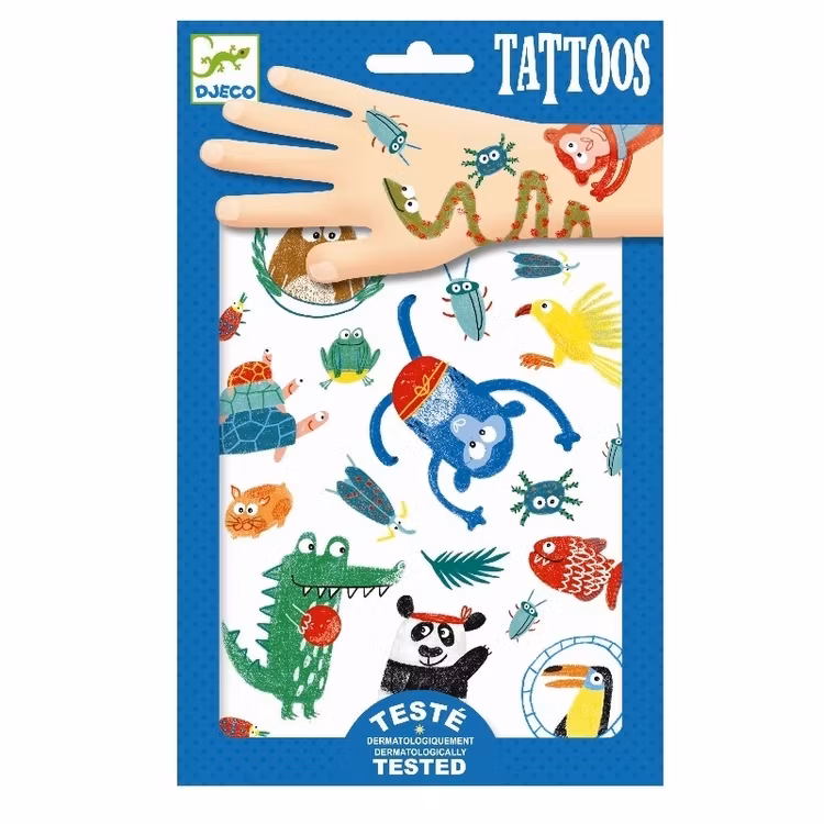 Tatueringar - Djungeldjur