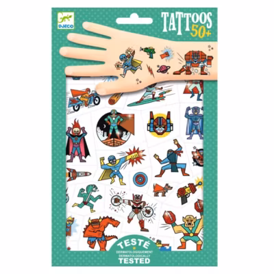 Tatueringar - Superhjältar