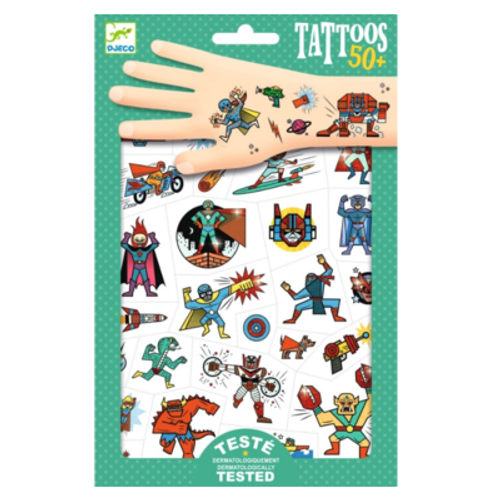 Tatueringar - Superhjältar