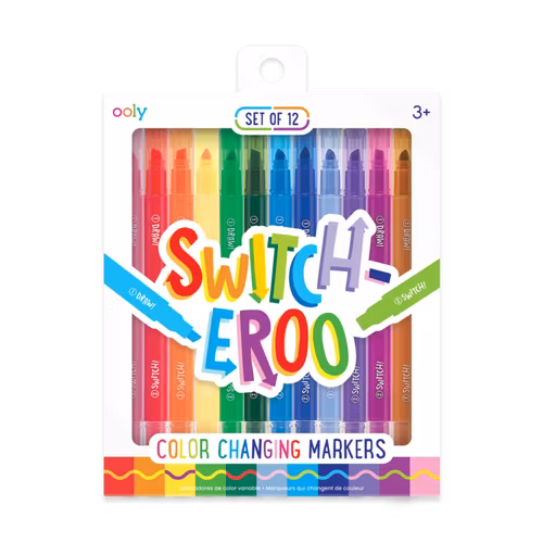 Skiftar Färg 12 Switch-Eroo Markers