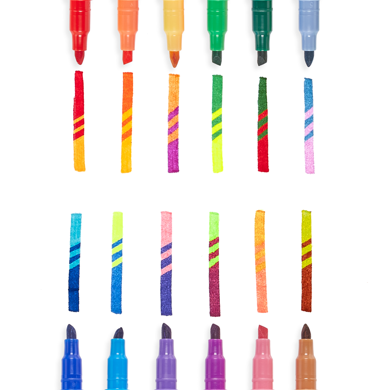 Skiftar Färg 12 Switch-Eroo Markers