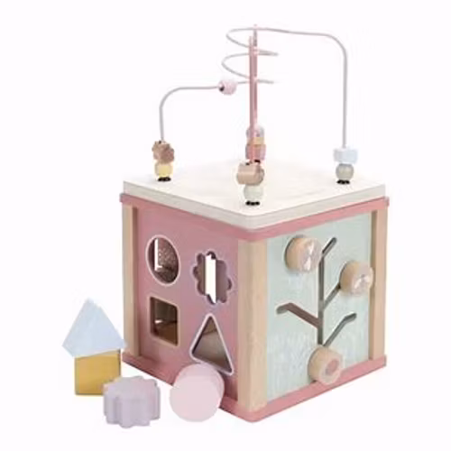Aktivitetskub Little Flower Rosa - LittleDutch