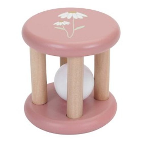 Rullskallra Flowers rosa - Little Dutch
