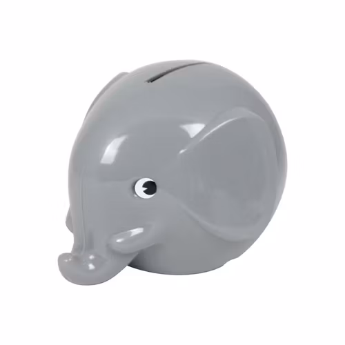 Sparbössa Grå Elefant 12cm - Norsu