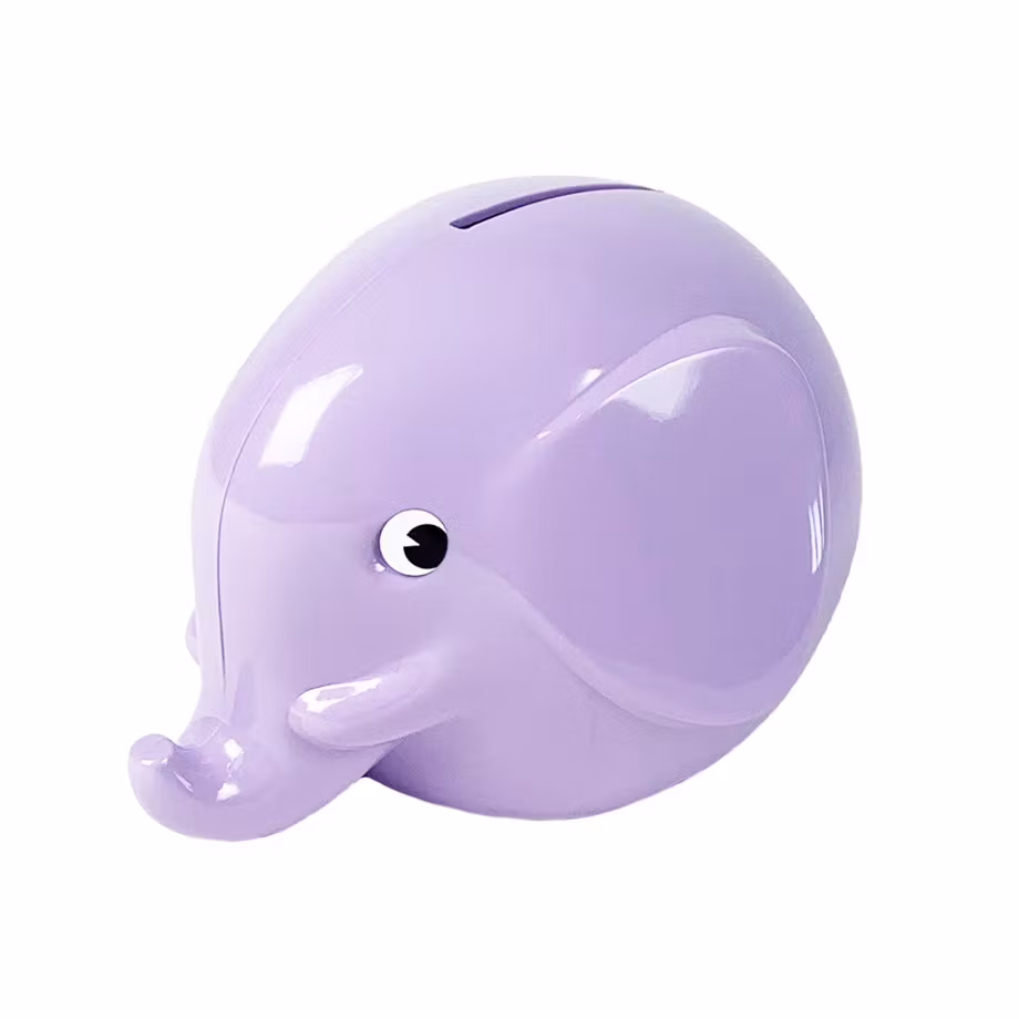Sparbössa Lavendel Elefant 12cm - Norsu