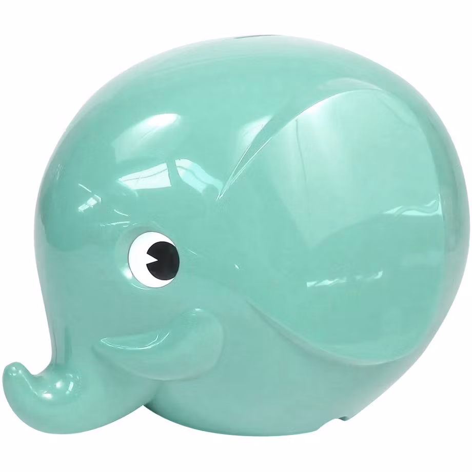Sparbössa Mintgrön Elefant 30cm - Norsu