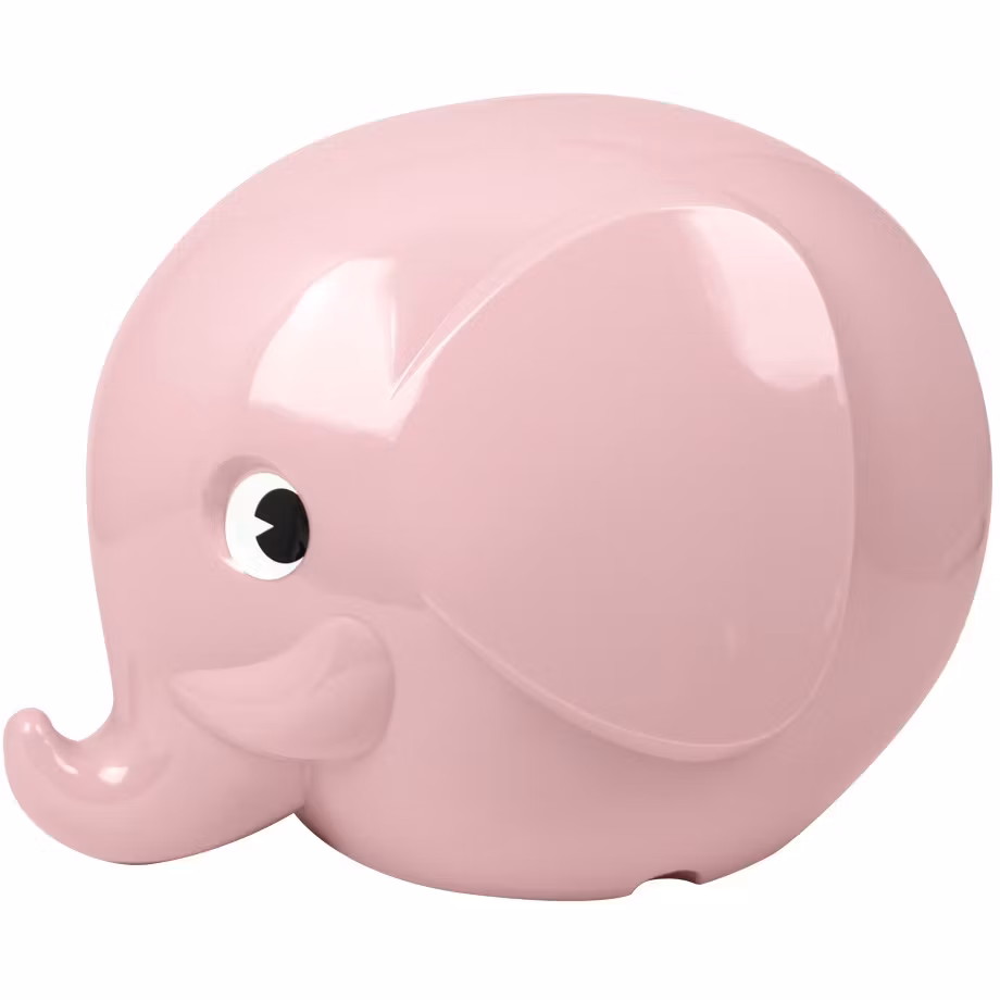 Sparbössa Ljusrosa Elefant 30cm - Norsu