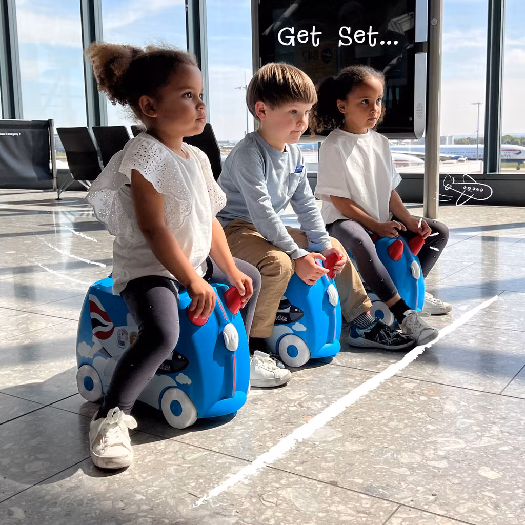 Trunki Resväska - Flygplan