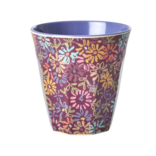 Rice Melamine Mugg Medium- Vintage Flower