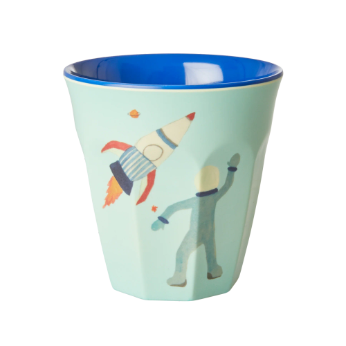 Rice Melamine Mugg Medium- Blue Space