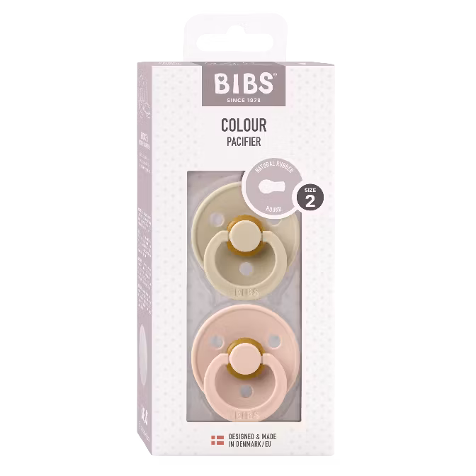 Nappar 2-pack Vanilla/Blush - Bibs Colour stl2