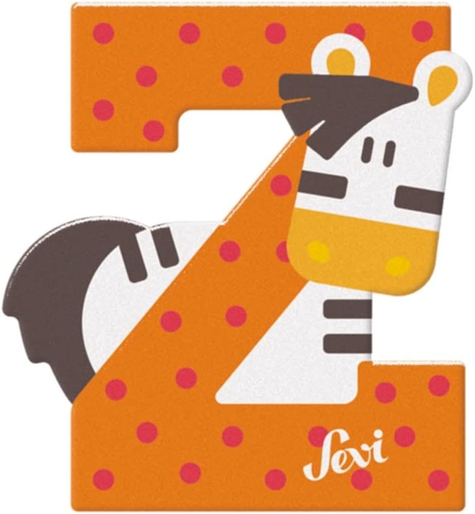 Djur Bokstav Z - Zebra Sevi Trudi