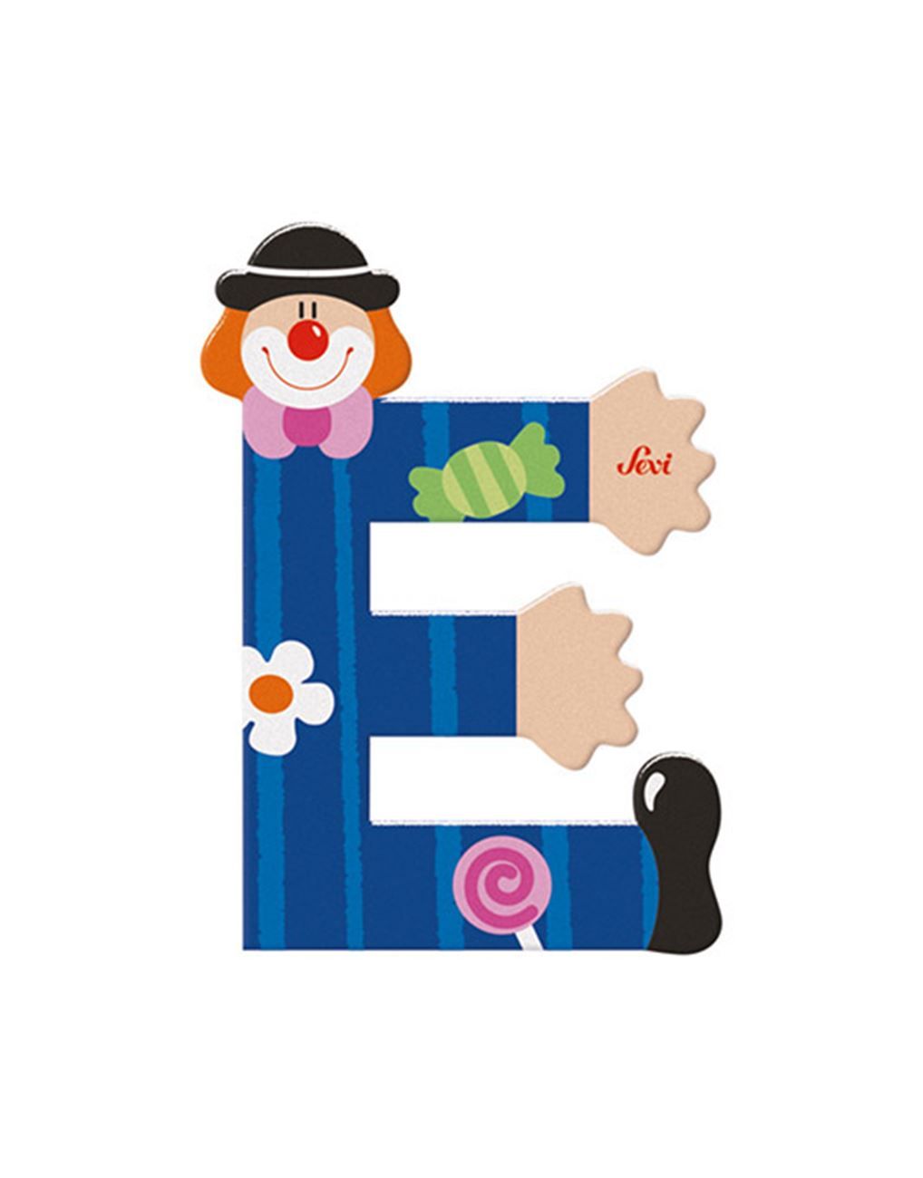Clown Bokstav E - Sevi Trudi