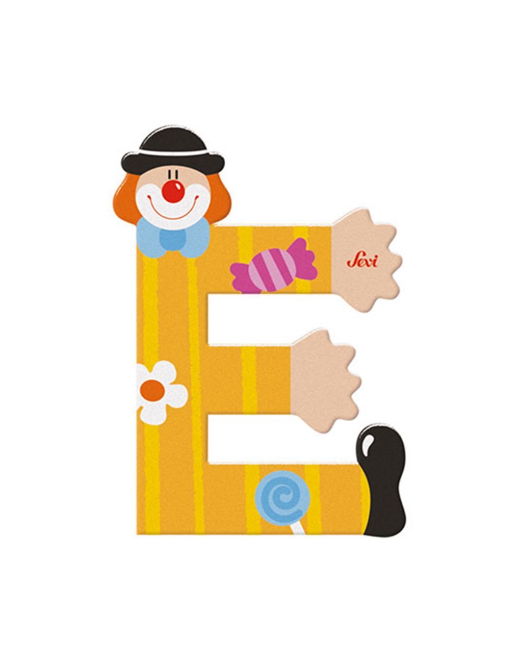 Clown Bokstav E - Sevi Trudi