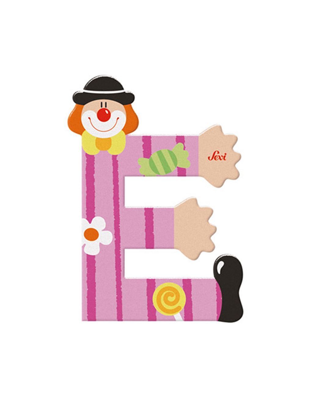 Clown Bokstav E - Sevi Trudi