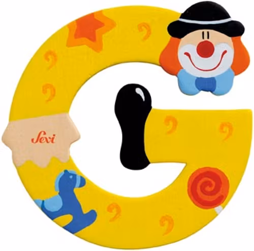 Clown Bokstav G - Sevi Trudi